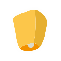 Globo de deseos apagado